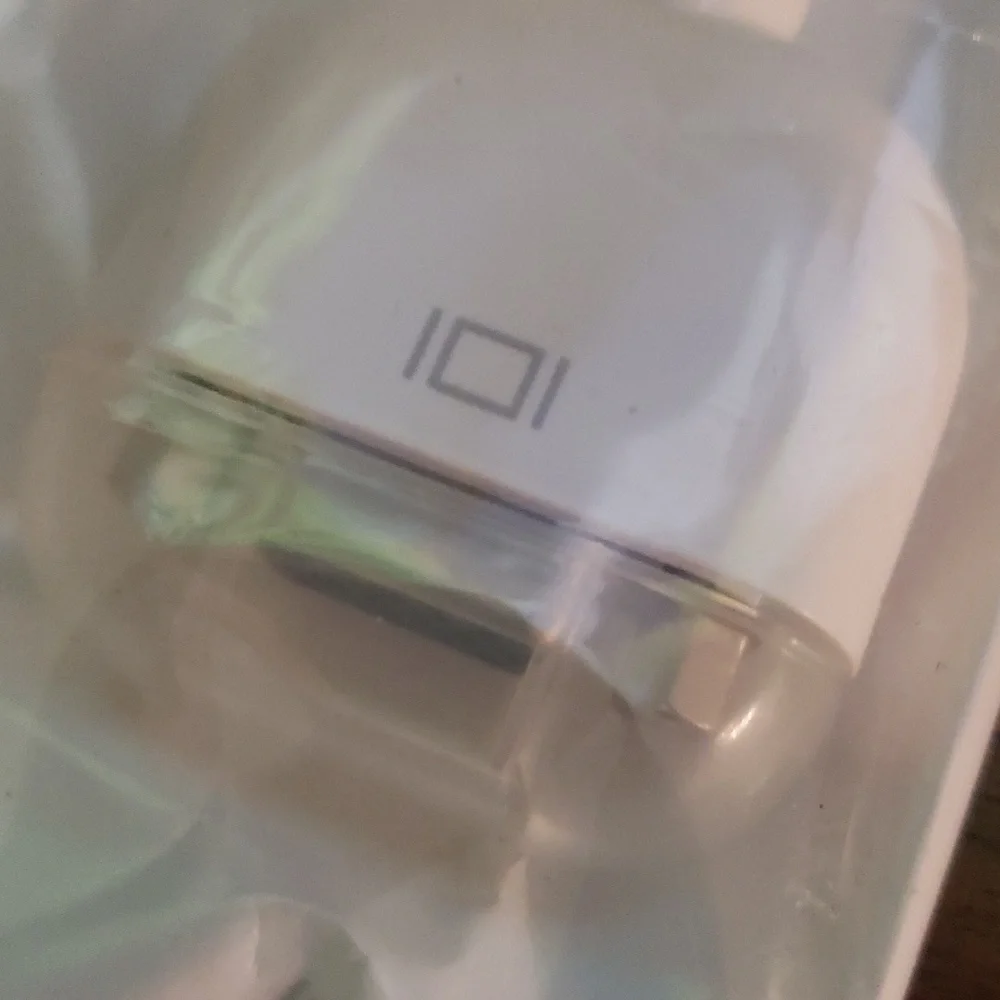 New Genuine OEM APPLE 607-1158 DVI to VGA Video Monitor Adapter Mac Pro G4 G5